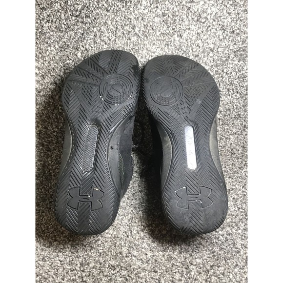 Under Armour Wardell 30 Steph Curry Shoes Sneakers Black Youth Sz 5.5 - Picture 7 of 9